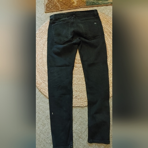 Rag and Bone standard issue fit one extra slim size 31 black - Picture 4 of 9